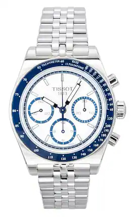 70 75 80 85 90
60 BASE TACHYMETER 15 PULSATIONS 65 180 150 128 -112 100 90 TISSOT 82 1853 75 69 60 3D 64 60 40 20 20 10 220 1 n 200 9 3 190 180 6 170 SWISS MADE 160 100 150 140 110 130 120