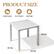 PRODUCT SIZE
- Weather Resistant
- Easy to Maintain
- Light Weight
15.9 in
15.7 in
15.7 in