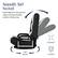 Smooth 360° Swivel
Easily adjust for the perfect angle and enjoy flexible comfort all day long
COMPACT
STURDY
360° Swivel