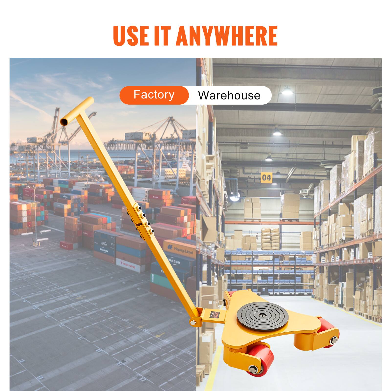 USE IT ANYWHERE

Factory Warehouse