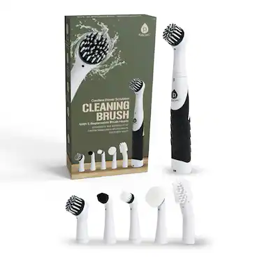PURSONIC Cordless Power Scrubber CLEANING BRUSH P Brush Heads With 5 Replaceable Brush Heads For Every Need. Experience The Versatility Of 5 Interchangeable Brush Heads.