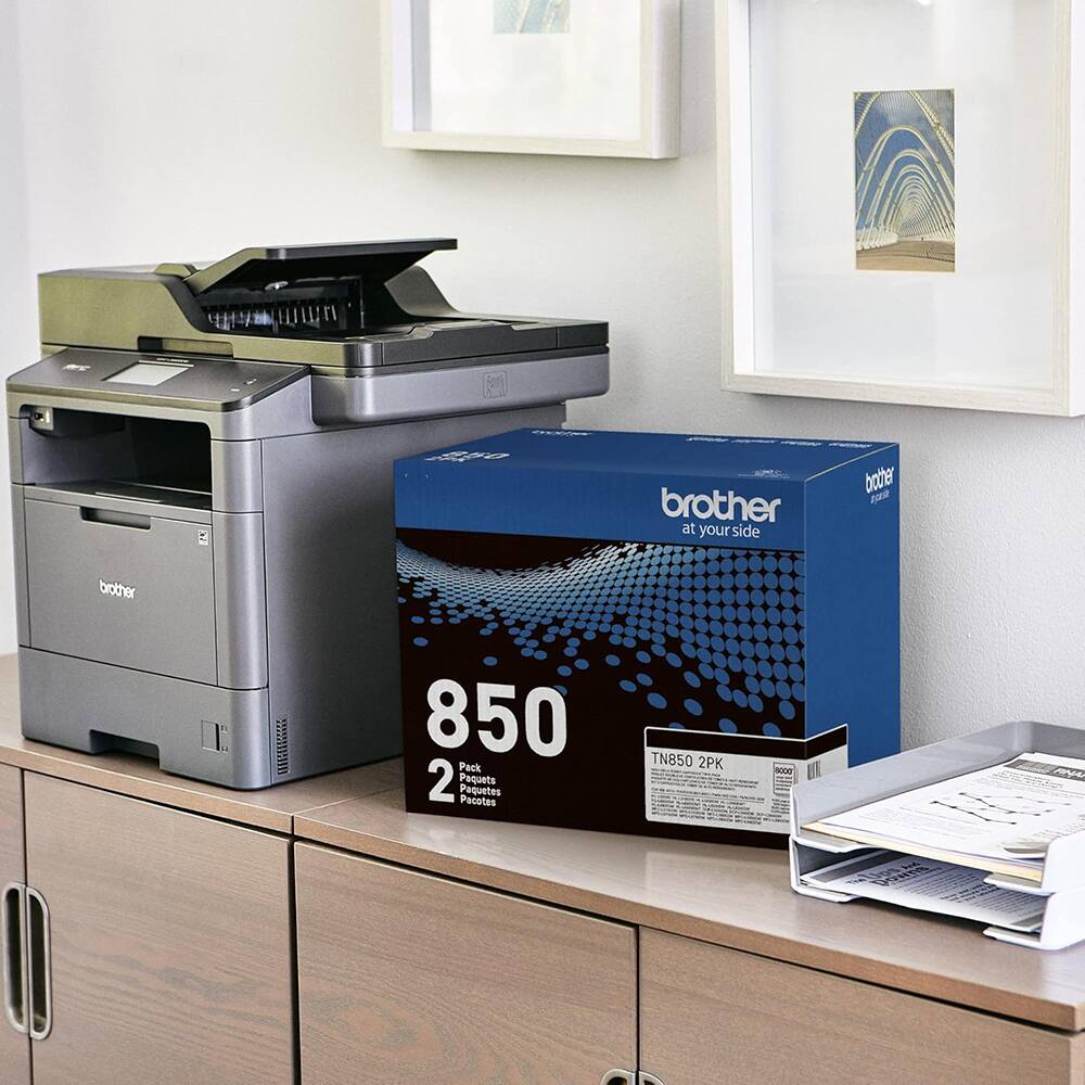 A brother at your side  
brother I 850  
Pack 2 Paquets Paquetes Pacotes  
TN850 2PK NOG