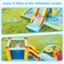 Jump & Slide in the Inflatable Castle: Long Slide, Large Jumping Area, Shooting Area