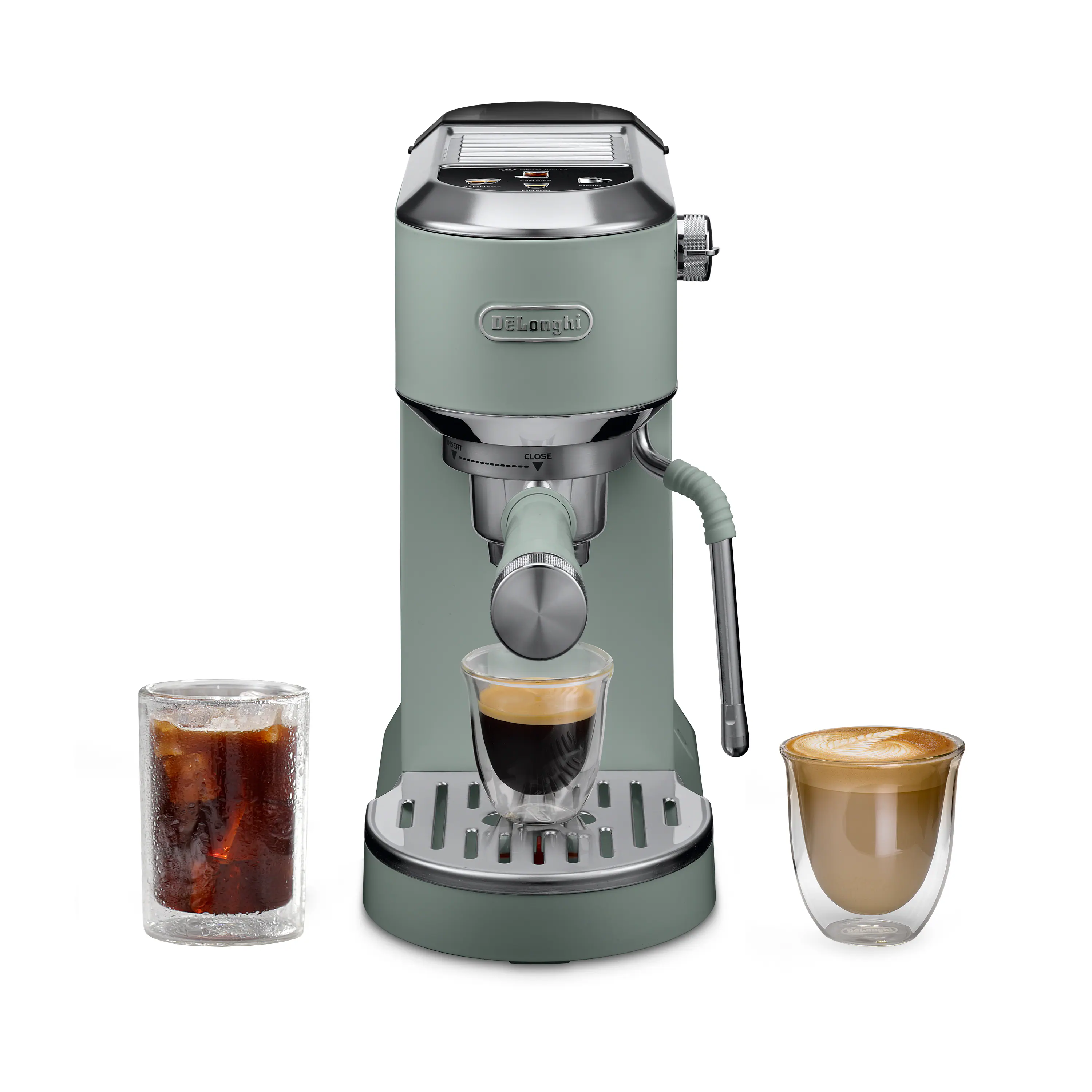 De'Longhi - Dedica Duo Espresso Machine - Pistachio