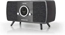 Tivoli Audio - Music System Home Gen 2 Wi-Fi & Bluetooth Stereo System with AirPlay 2 & Google Cast - Black Ash / Black