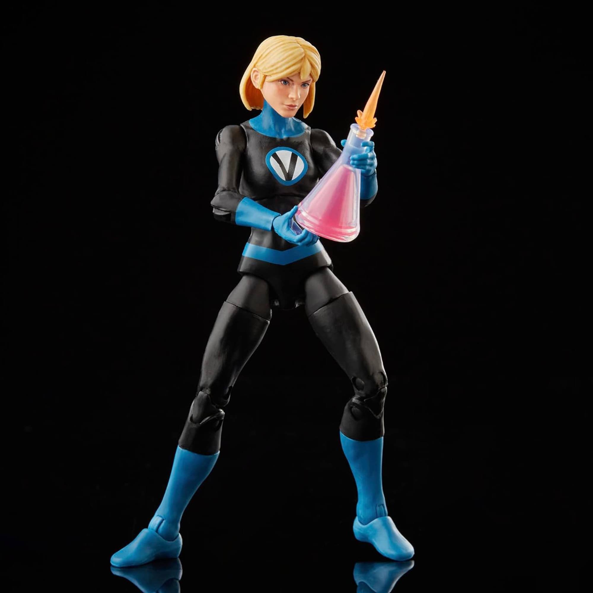 Alt View 10. Hasbro - Marvel Legends Fantastic Four 6 Inch Action Figure 2-Pack | Franklin & Valeria.