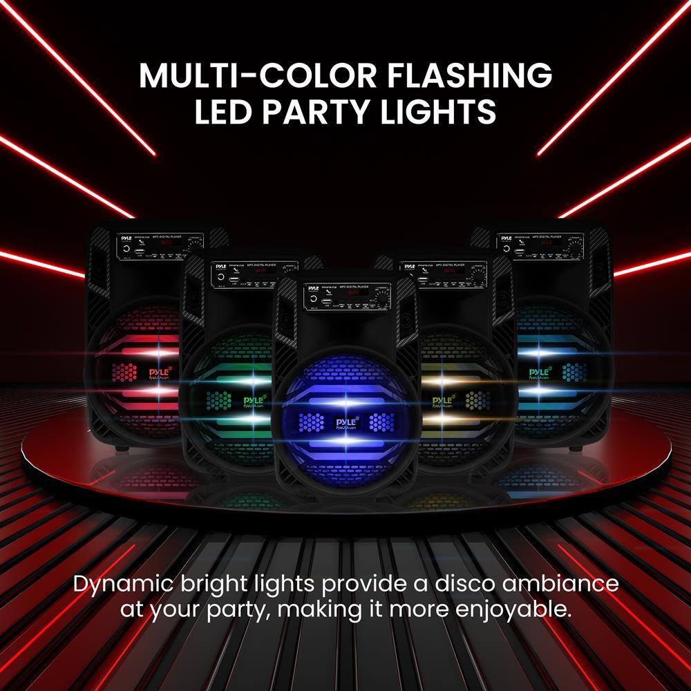 MULTI-COLOR FLASHING LED PARTY LIGHTS

Dynamic bright lights provide a disco ambiance at your party, making it more enjoyable.