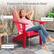 Ergonomic Adirondack Chair: 105 Inclined Backrest, 4" Wide Armrests, 105 20" Spacious Seat.