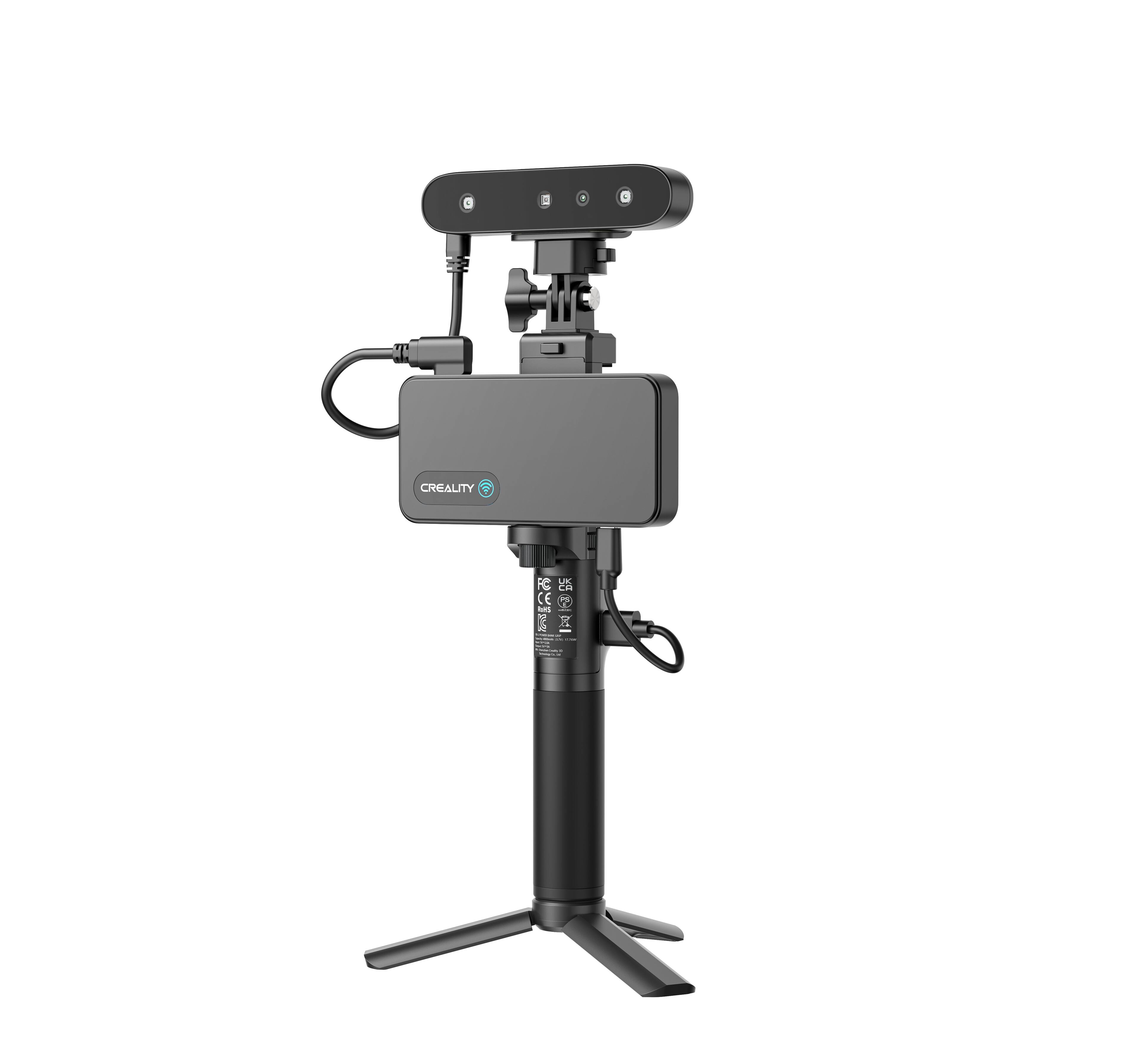 Angle. Creality - CR-Scan Ferret Pro - Black.