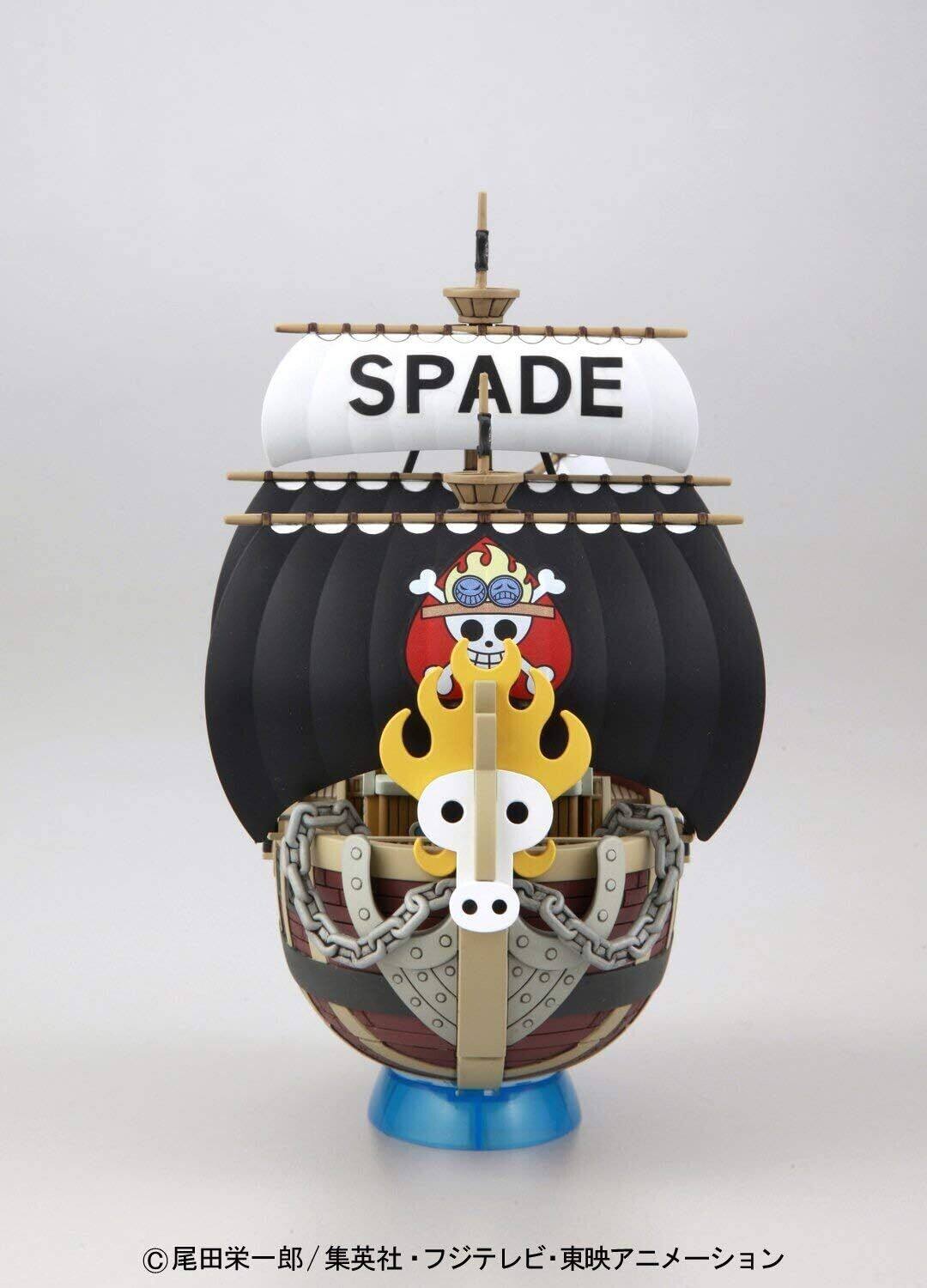 Alt View 1. Bandai - Bandai Hobby - One Piece - Grand Ship Collection - Spade Pirates' Ship Model Kit   - COLLECTIBLES - Multicolor.