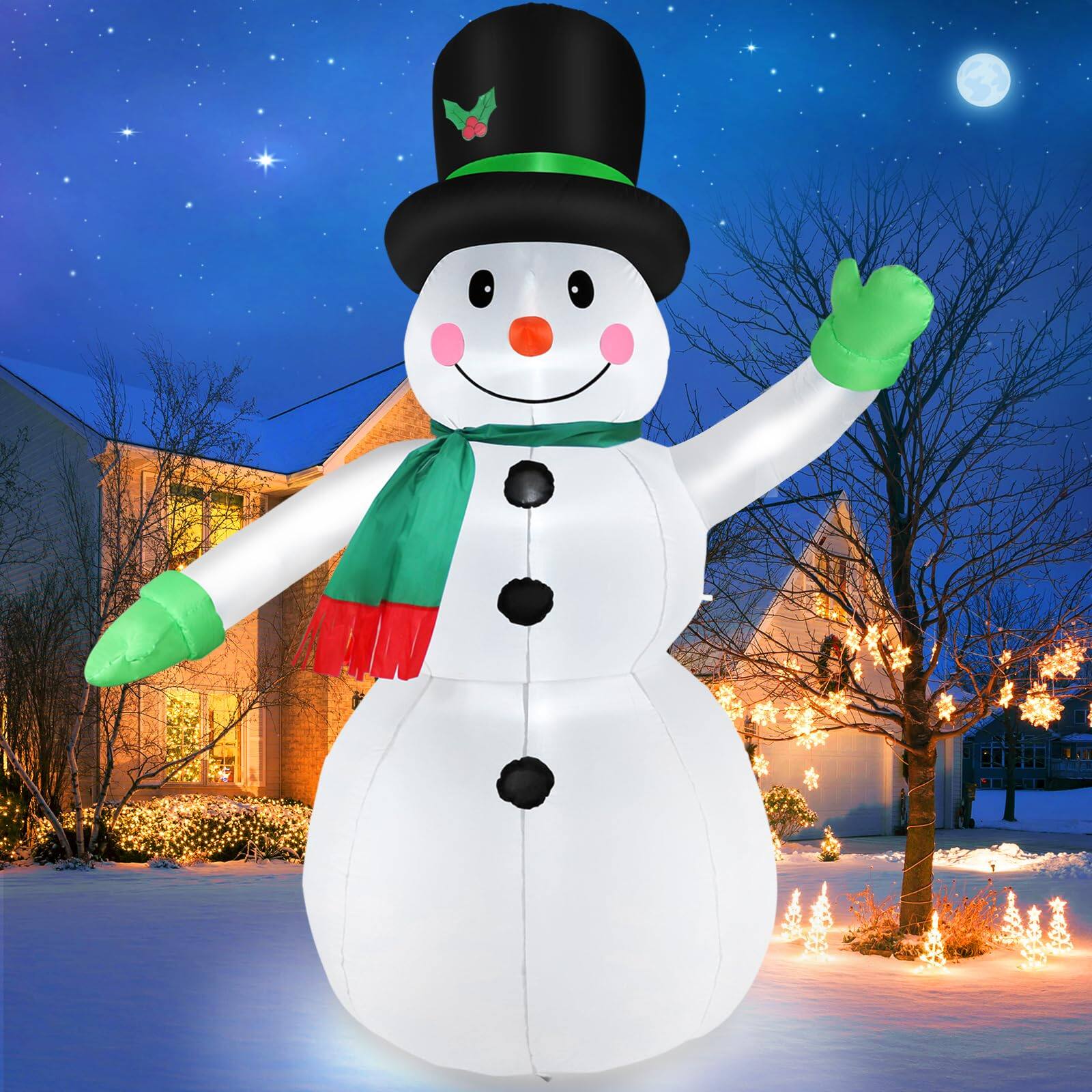 7FT Snowman