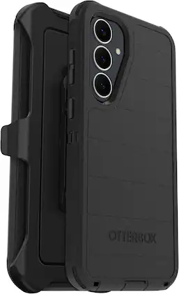 OtterBox - Galaxy S25 FE (Only) Defender Series Case - Includes Holster Clip Kickstand - Rugged & Durable - Multi-Layer - Black