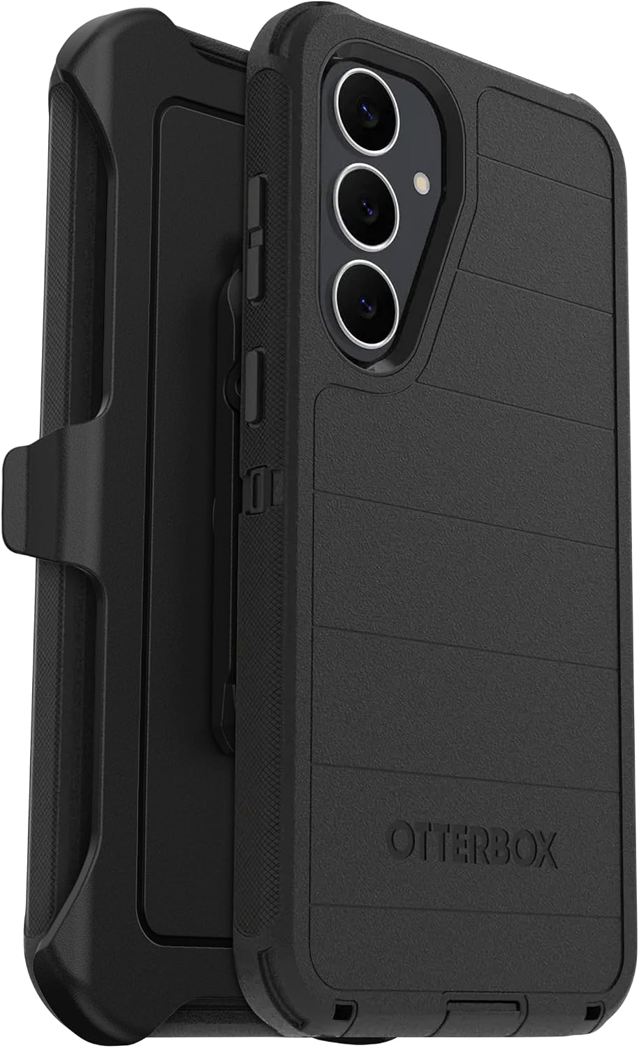 OtterBox - Galaxy S25 FE (Only) Defender Series Case - Includes Holster Clip Kickstand - Rugged & Durable - Multi-Layer - Black