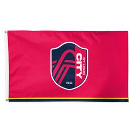 WinCraft - St. Louis City SC Two-Sided 3' x 5' Applique Flag - Multicolor