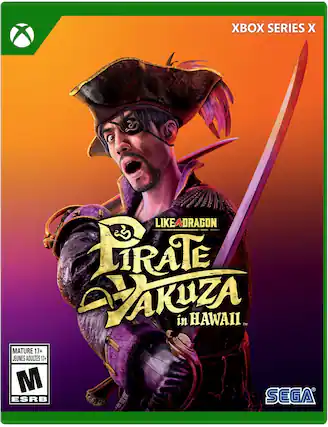 Xbox Series X - Like a Dragon: Pirate Akuza in Hawaii - Mature 17+ - Jeunes Adultes 17+ - M ESRB - Sega - M (Mature 17+)