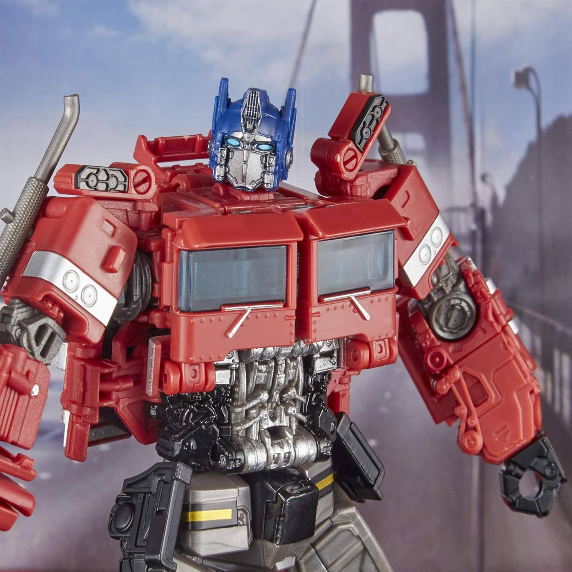 Alt View 3. Hasbro - Transformers Studio Series 38 Voyager Class Bumblebee Movie Optimus Prime - Multi-Colored.