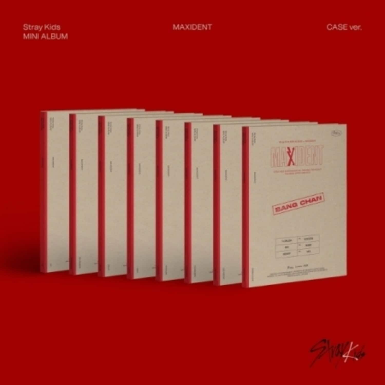 Stray Kids - Maxident (Paper Case Version) - incl. Photo Book, Lyric Paper, Photo Card + Mini Poster - COMPACT DISCS [CD]