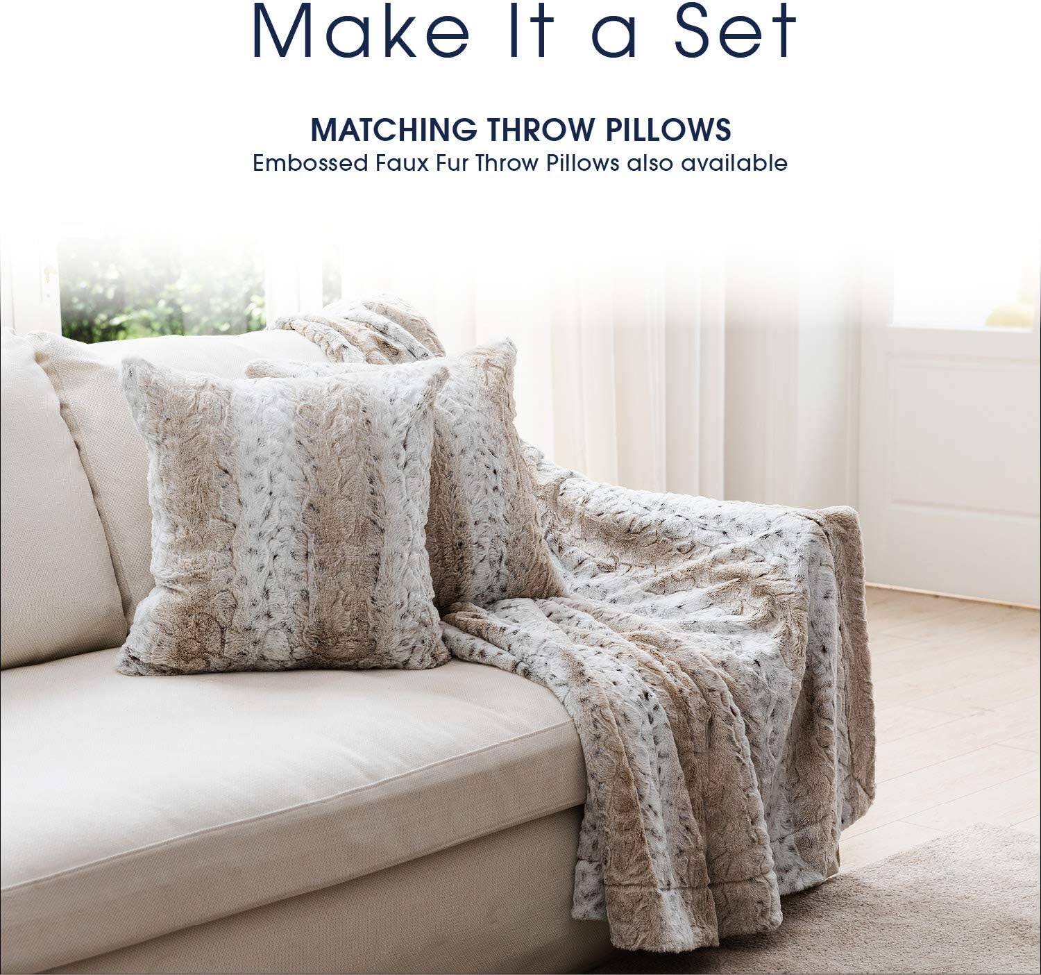 Make It a Set

MATCHING THROW PILLOWS

Embossed Faux Fur Throw Pillows also available