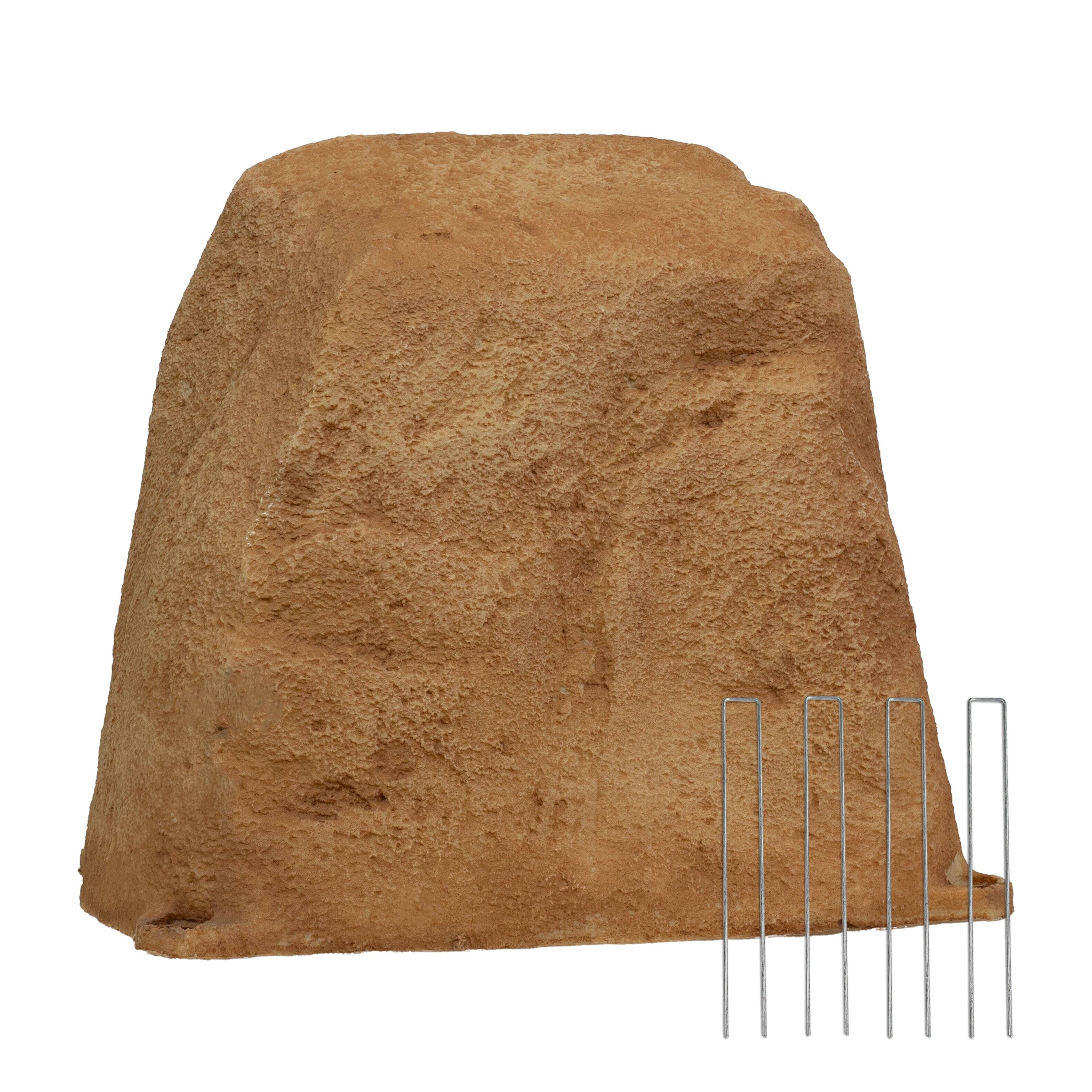 Sunnydaze - Flat-Top Artificial Landscape Rock with Stakes - Sand price history on PriceWatchPro
