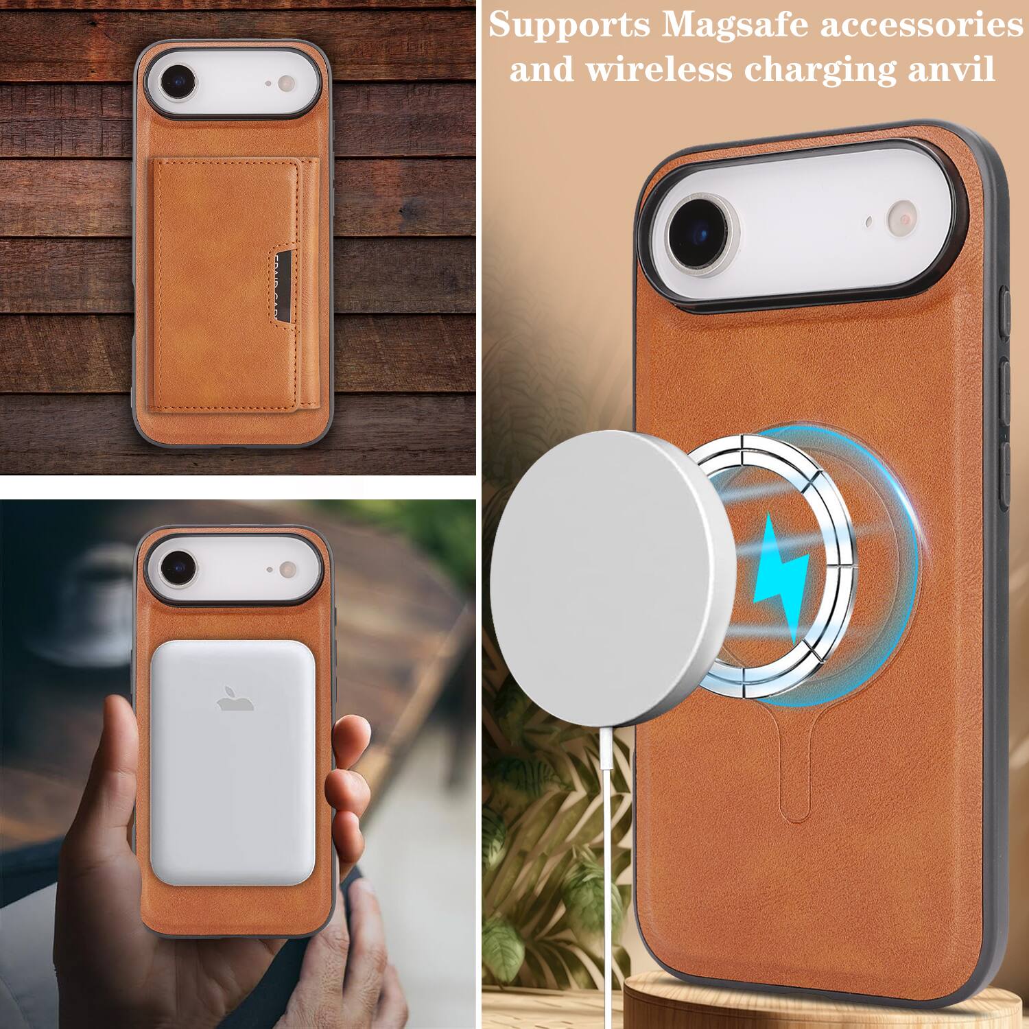 Supports MagSafe accessories and wireless charging anvil