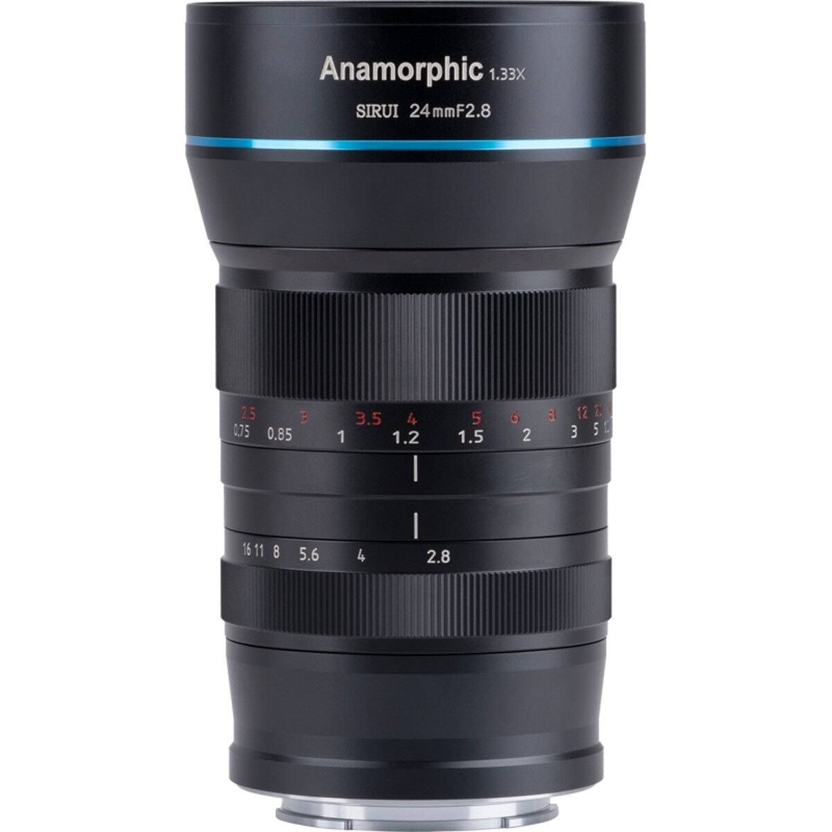 Anamorphic 1.33X SIRUI 24mmF2.8

2.5 3 0.75 0.85
3.5 4 1 1.2
5 1.5
6 2
8
12 23 3 5
16 11
8
5.6
4
2.8