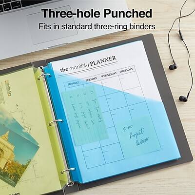 Three-hole Punched  
Fits in standard three-ring binders  

the monthly PLANNER  

MONDAY TUESDAY WEDNESDAY THURSDAY  

$100  
Project Review