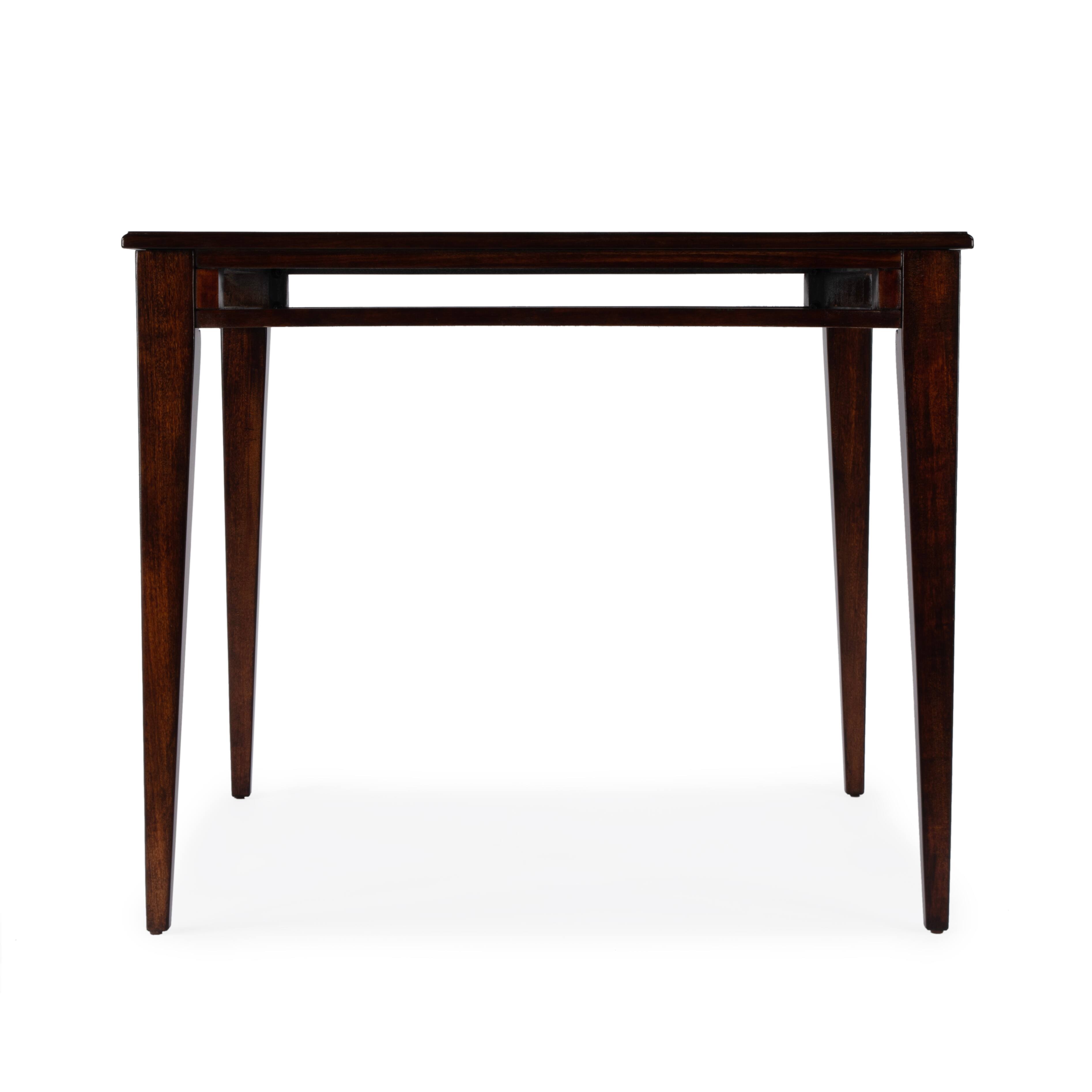 Alt View 2. Butler Specialty - Daltrey 36 in. W Square Wood Chess-Checkers Game Table - Dark Brown.