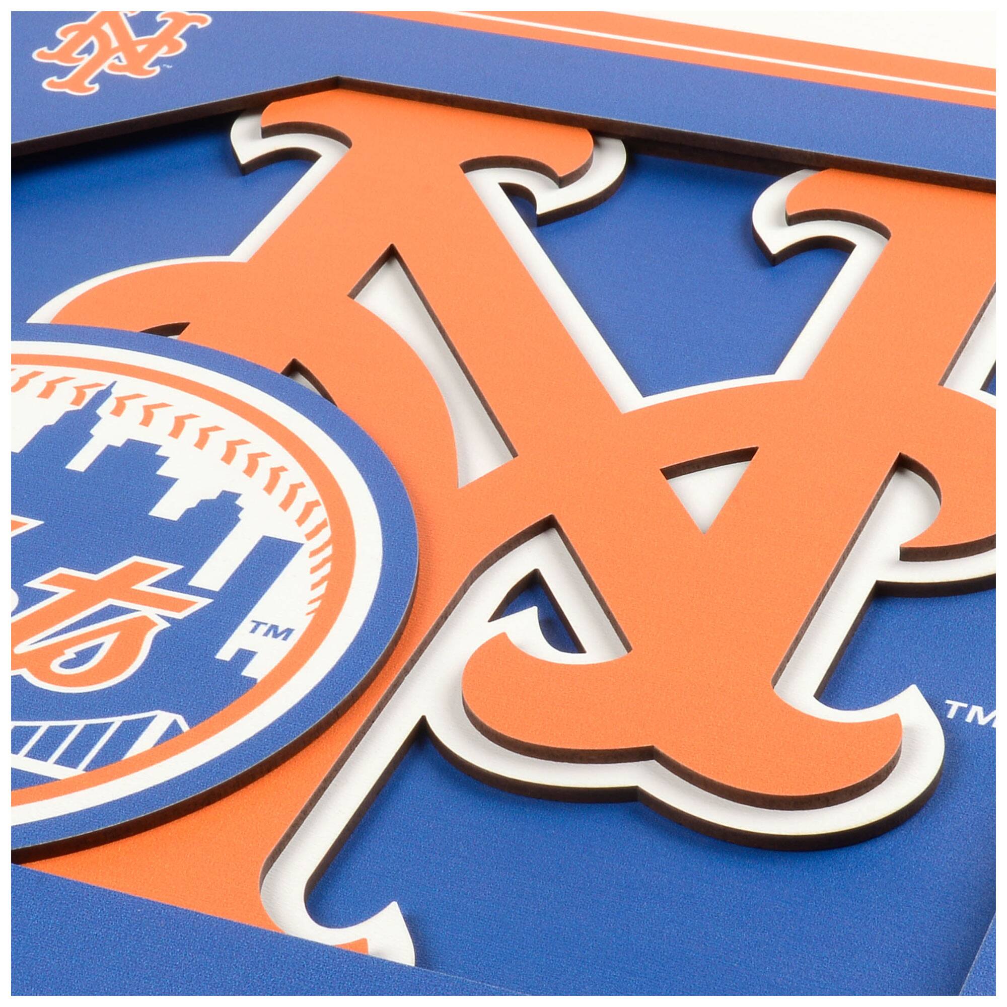 Alt View 1. YouTheFan - 12'' x 12'' 3D Logo Wall Art - Multicolor.