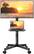 Alt View 1. KKTONER - KKTONER Mobile TV Cart for 23 to 65 inch LCD LED Flat Screen/Curved TVs Floor TV Stand on Wheels with Height Adjustable - Black.