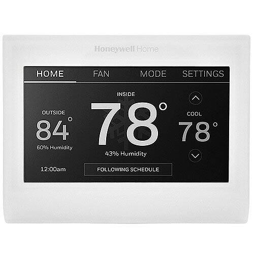 Honeywell Home

HOME FAN MODE SETTINGS

INSIDE 78° COOL 78°

OUTSIDE 84°

60% Humidity 43% Humidity

12:00am FOLLOWING SCHEDULE