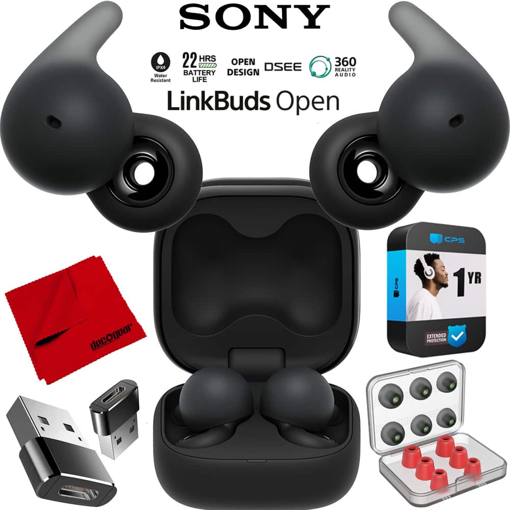 Sony - LinkBuds Open Truly Wireless Earbud Headphones with 1 Year Warranty