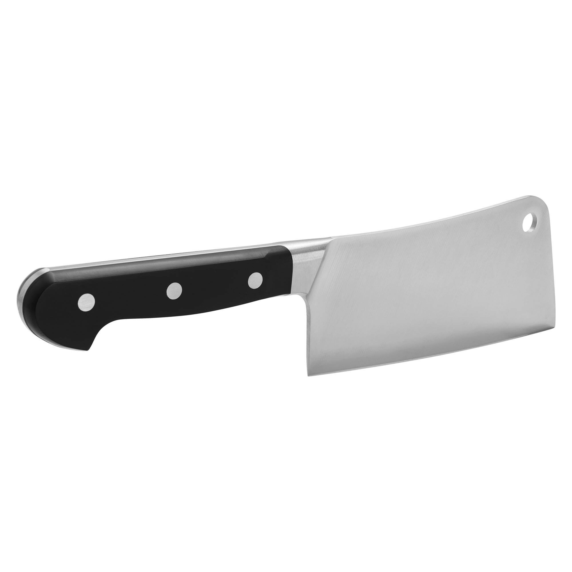 Alt View 6. ZWILLING - ZWILLING Pro 6-inch Meat Cleaver - Stainless Steel.
