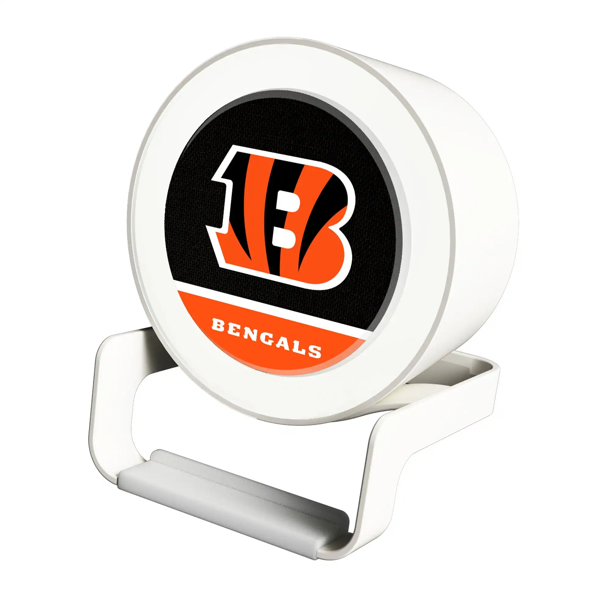 Keyscaper - Cincinnati Bengals Night Light Wireless Charger And Bluetooth Speaker - Multicolor
