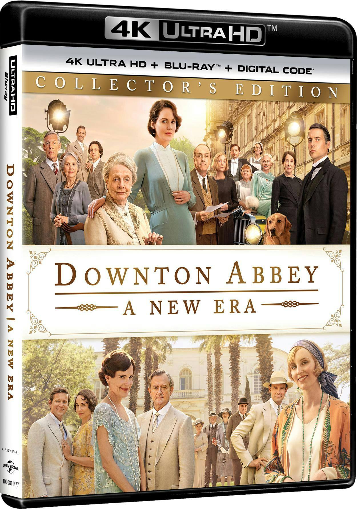 Angle. Downton Abbey: A New Era   - 4K Blu-Ray.