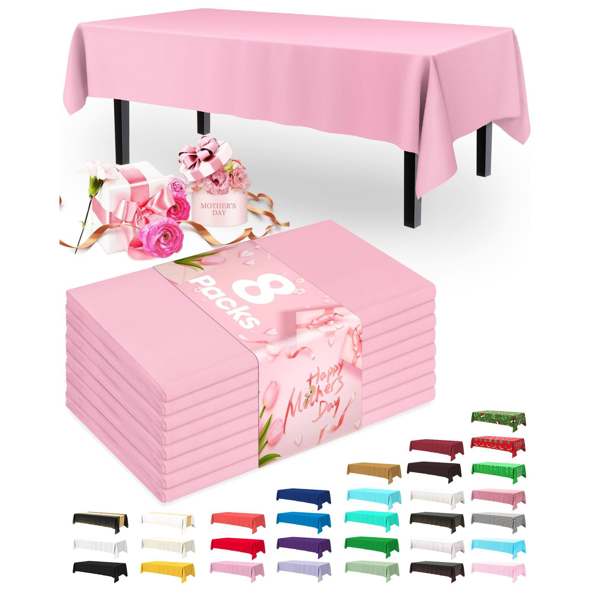 Pink-54" X 108" Rectangle