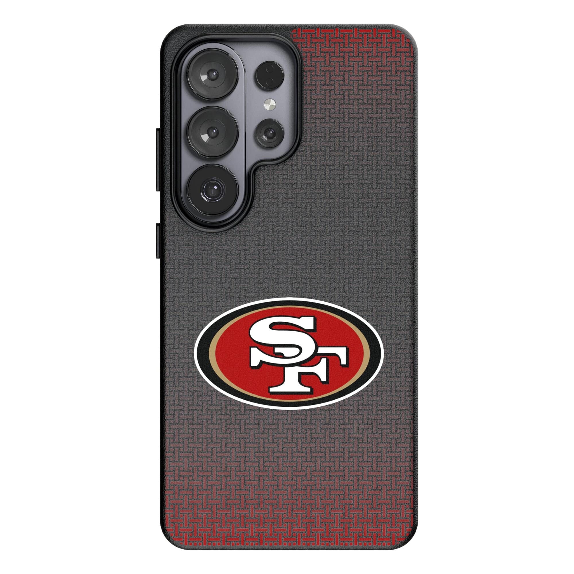 Keyscaper - NFL - San Francisco 49ers Linen Galaxy Magnetic Bump Case - S26 - Black price history on PriceWatchPro