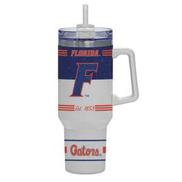Indigo Falls - Florida Gators 40oz. Rocky Vintage Tumbler - White