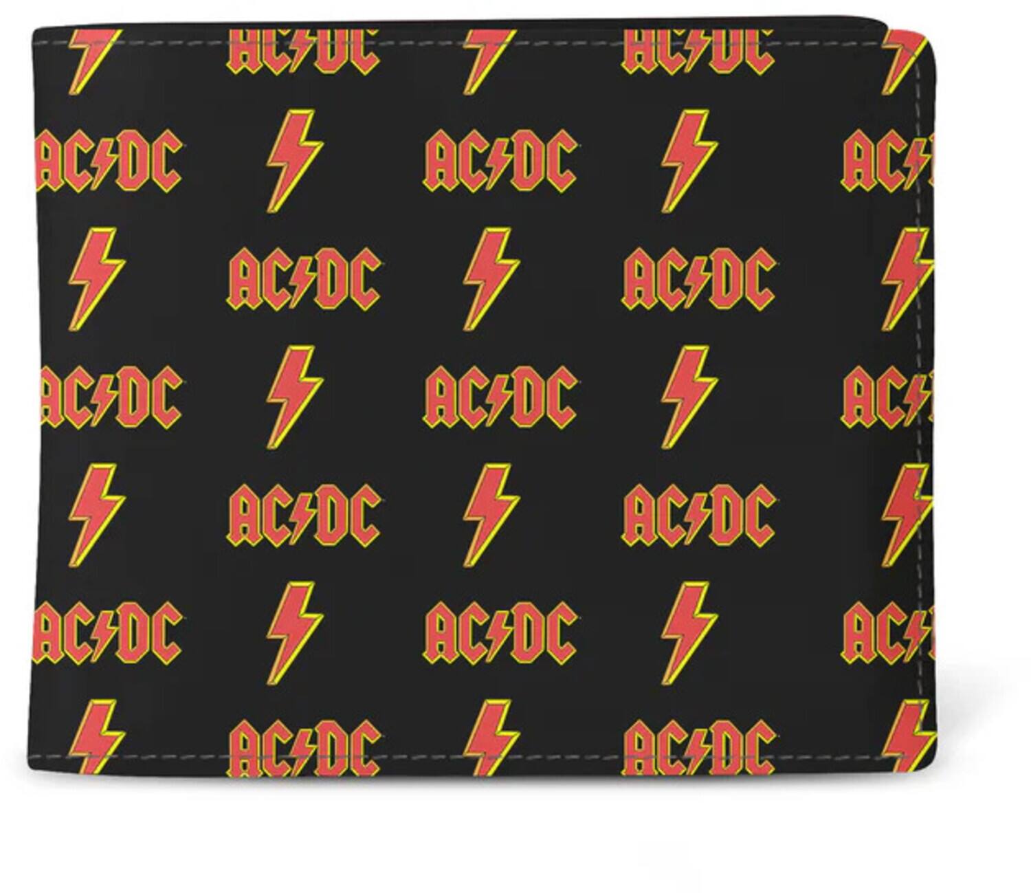 PopMarket - AC/DC - Rocksax - AC/DC - AC/DC Logo - Wallet With Coin Pocket (Black/Red) - Multicolor price history on PriceWatchPro