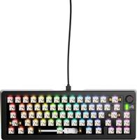 Glorious - GMMK 3 65% Barebones Wired Mechanical Gaming Keyboard with Modular Gasket System - Black - Front_Zoom