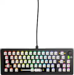 Glorious - GMMK 3 65% Barebones Wired Mechanical Gaming Keyboard with Modular Gasket System - Black - Front_Zoom