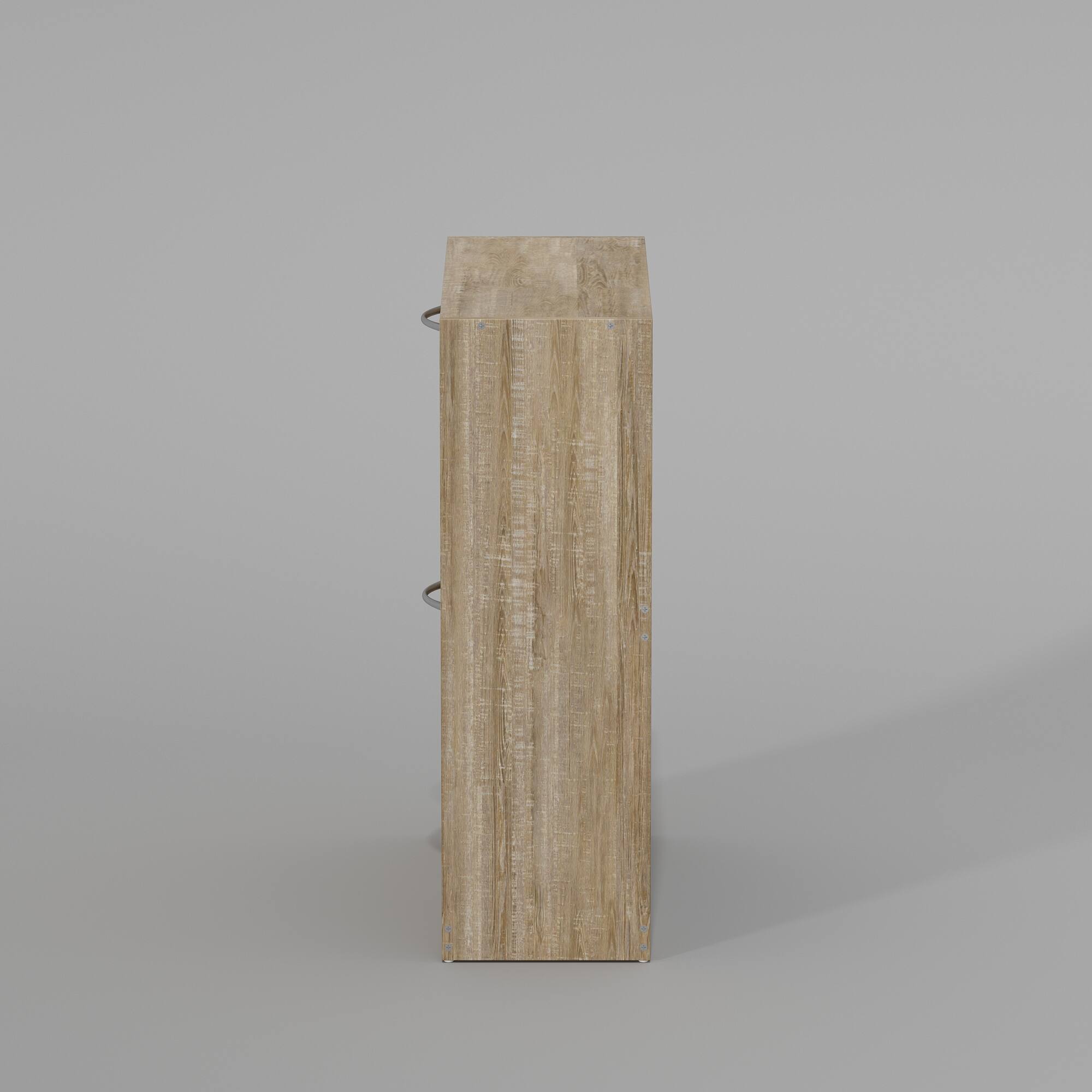 Left. Famapy - Famapy Shoe Cabinet Flip - Down Desigh Shoe Racks Rustic Charm, Smart Storage - Wooden.