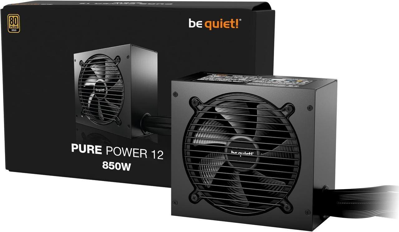 80 PLUS GOLD be quiet! PURE POWER 12 850W