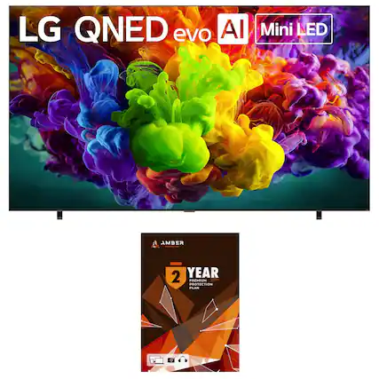 LG QNED evo AI Mini LED AMBER - 2 YEAR PREMIUM PROTECTION PLAN