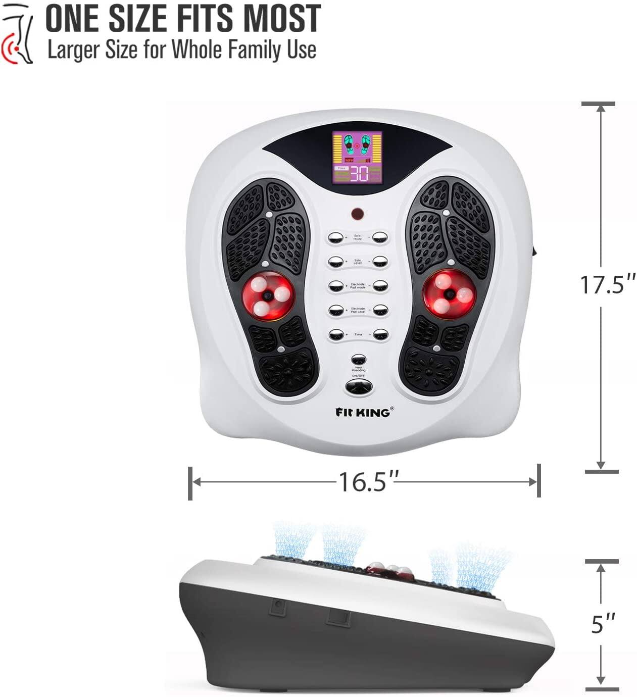 ONE SIZE FITS MOST  
Larger Size for Whole Family Use

304  
- - - Pep -  
17.5"  
1 - 2020 it  
Take  
FullitAria ORIGINA  
Fit KING  
16.5"  
5"