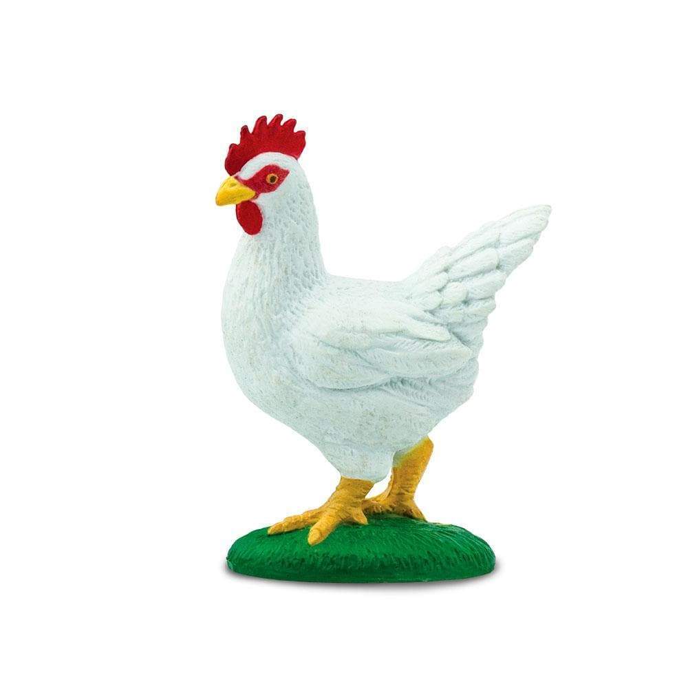 Front. Safari Ltd. - Chicken Toy Figurine.