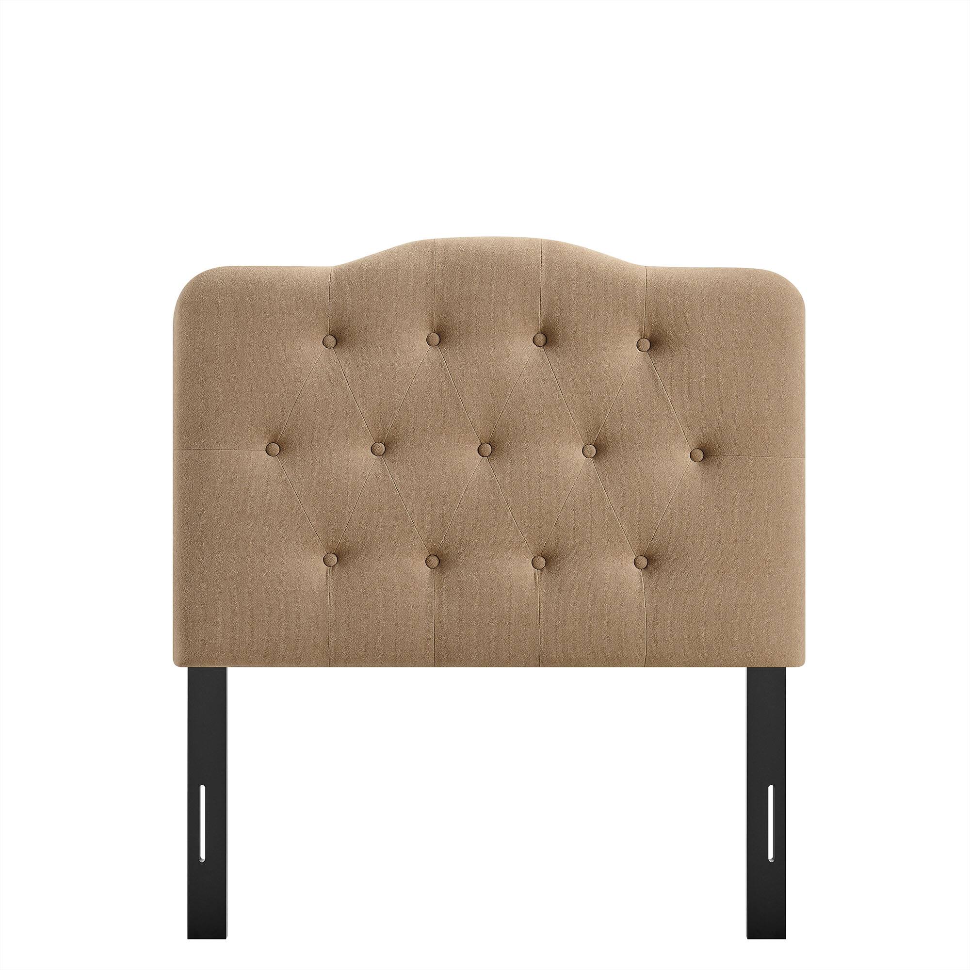 Alt View 3. Modway - Annabel Upholstered Headboard by Modway - Almond.