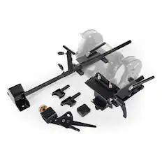 Front. VEVOR - Pro Grind Sharpening System, Multi-Grind Sharpening Jig for 6" & 8" Bench Grinder - with Platform Jig, Tool Rest Bar - Black.