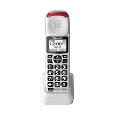 Panasonic
TECO
12:00 AM
Dec. 31
INTERCOM MENU
VOL
FLASH
TALK
CID
REDIAL
TALK OFF
1
2
3
4
5
6
7
8
9
0
#
BOOST
SLOW
SP-PHONE