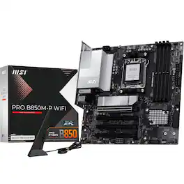 MSI - PRO B850M-P WIFI Gaming Desktop Motherboard