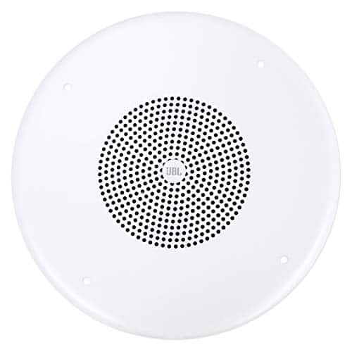 JBL - Professional CSS8004 Commercial Series 5-Watt Ceiling Speaker, 4-Inch, White - Black
